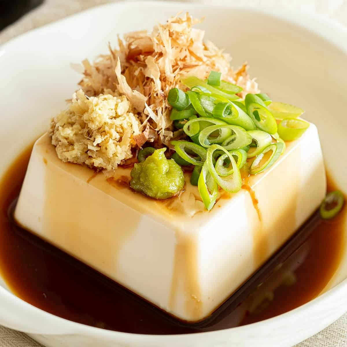 Hiyayakko japanese cold tofu ft 1