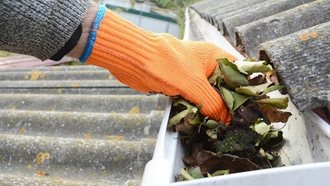 Cleaning Gutter