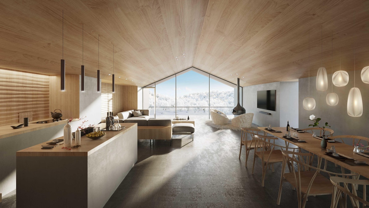 Matie Niseko 4 Bedroom Penthouse West Living B mtime20210115180749