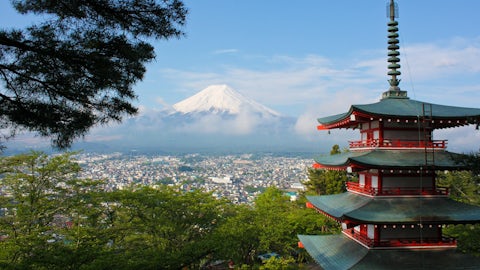 Fuji temple unsplash